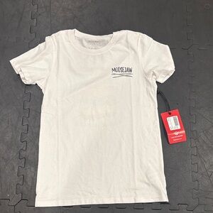 Moosejaw White Short Sleeve Tee
